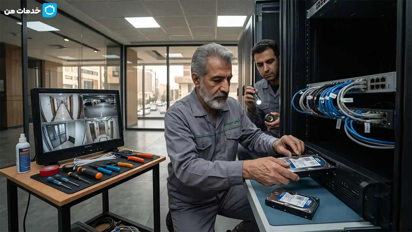 خدمات تخصصی دوربین مداربسته