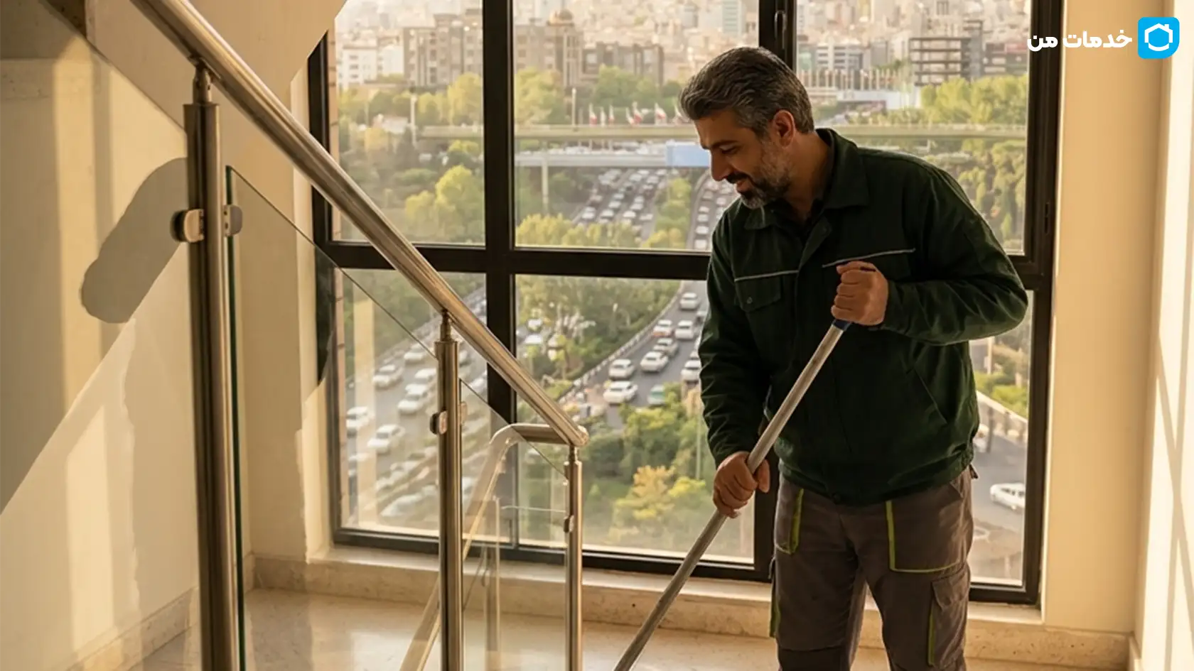 خدمات نظافت راه پله شامل چه مواردی است؟