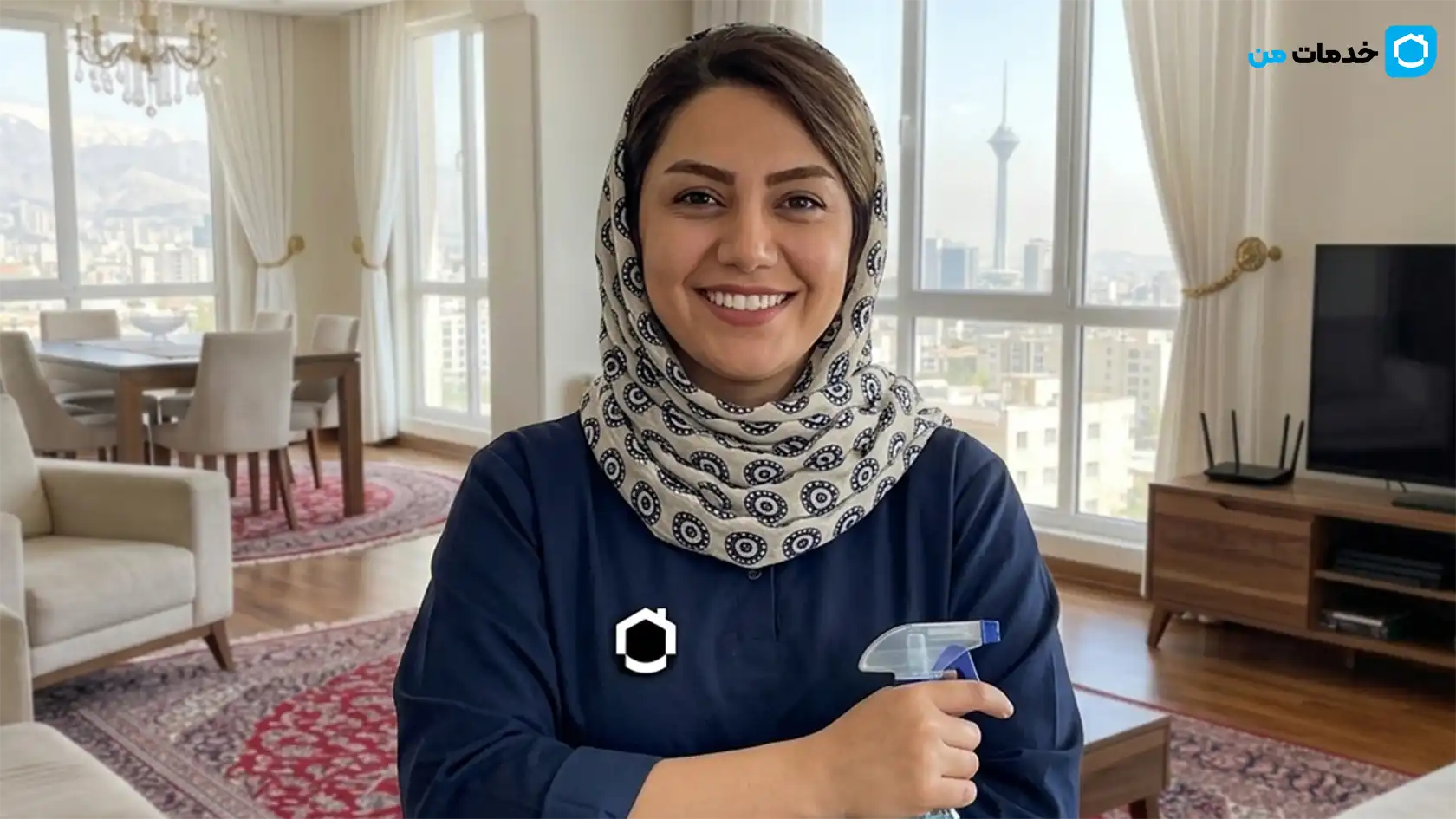 خدمات قابل ارائه در نظافت منزل سیدخندان