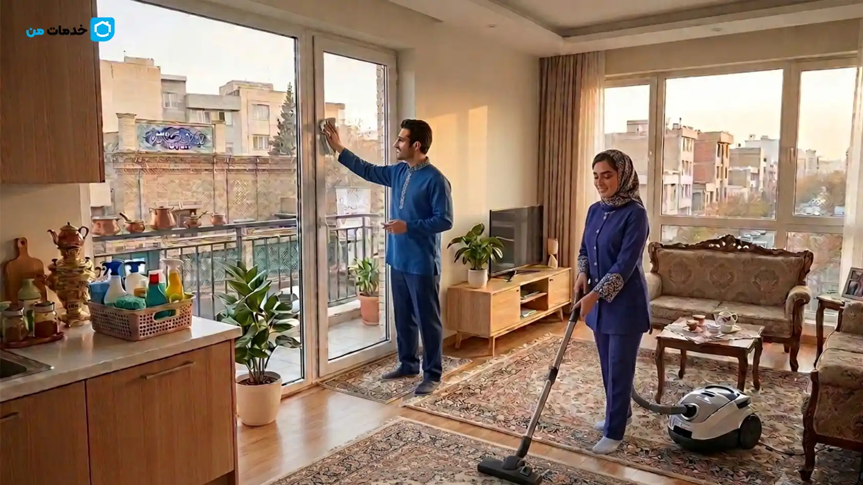 نظافت منزل در پیروزی تهران