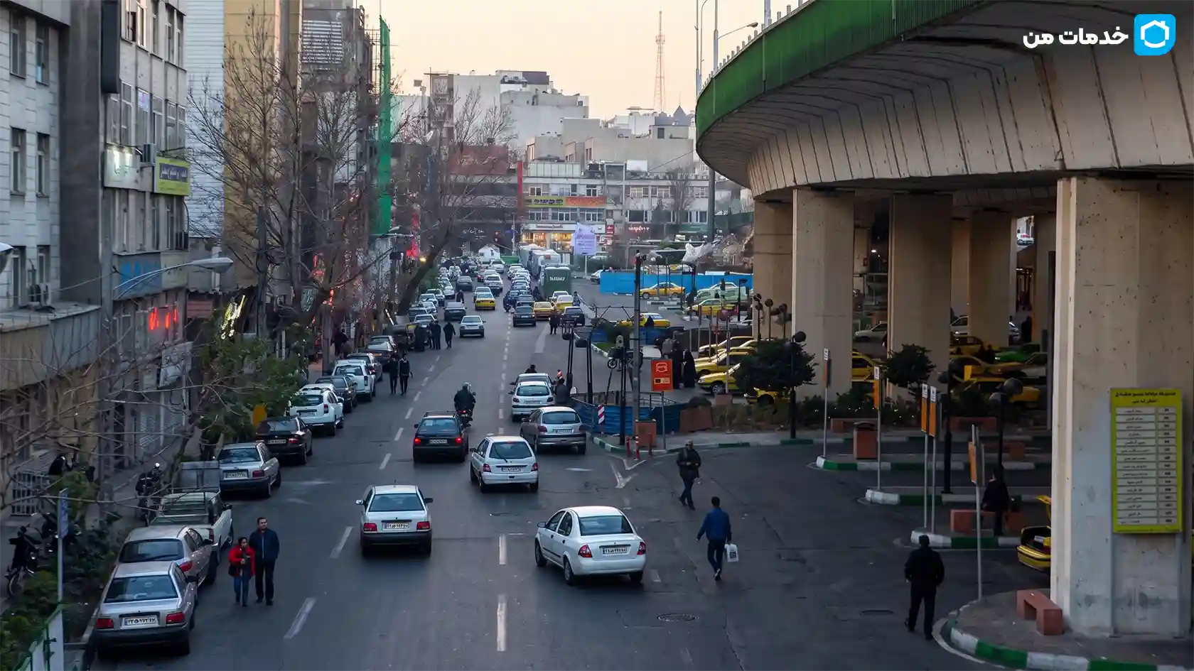 مناطق تحت پوشش اطراف سیدخندان