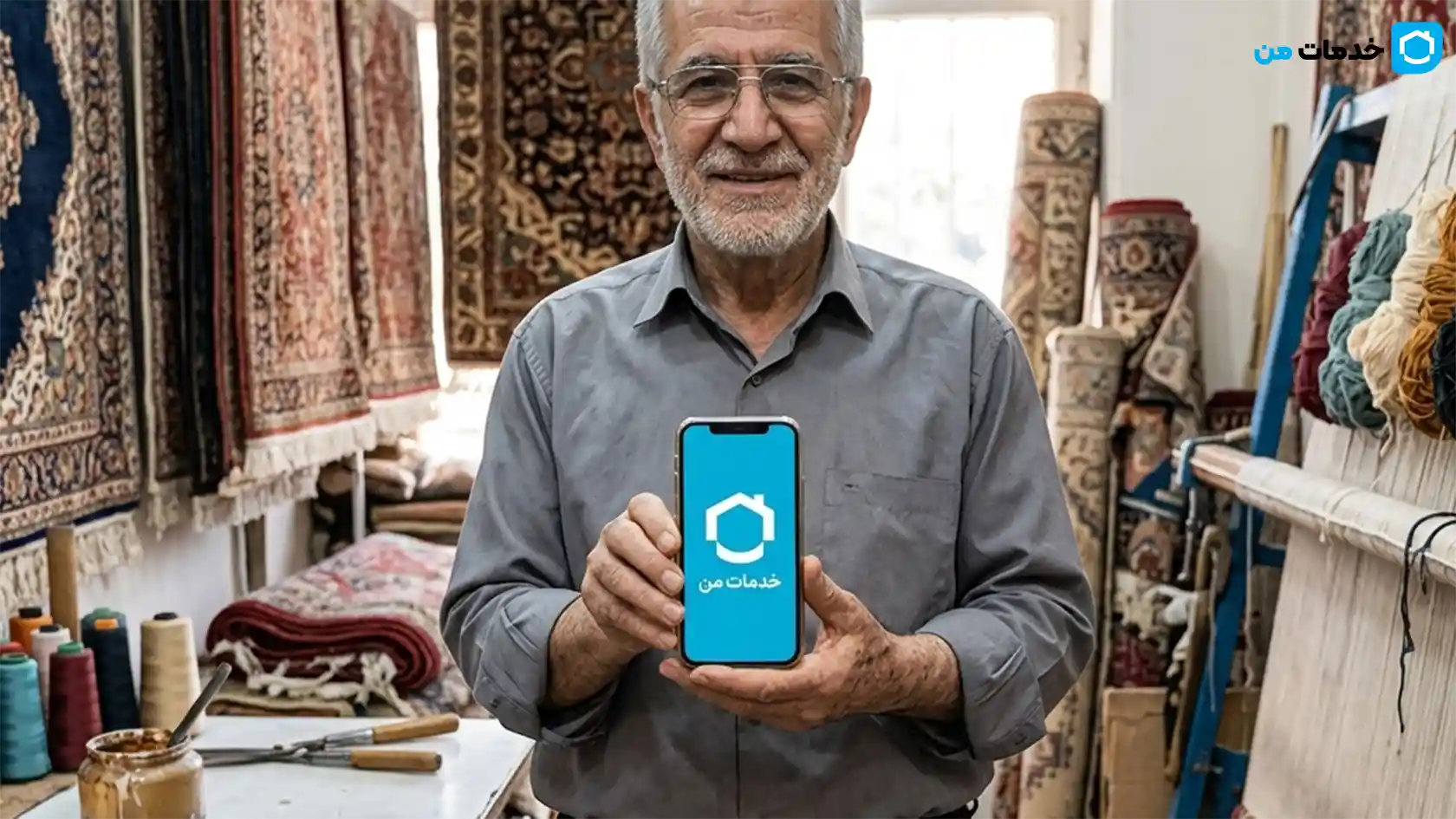 چرا خدمات رفوگری و ترمیم فرش را به بازار آنلاین خدمات من بسپاریم؟