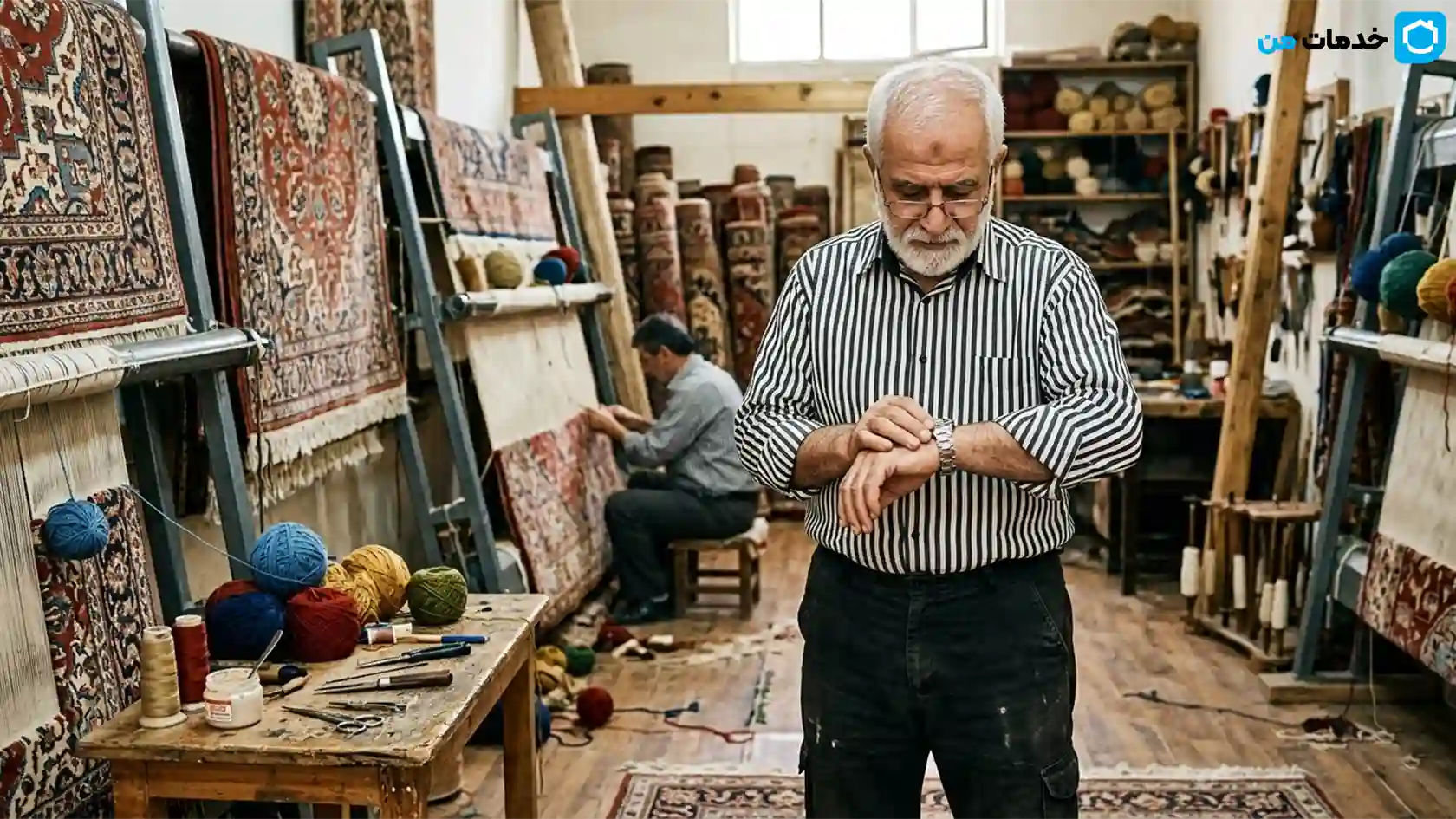 چه زمانی به رفو کردن فرش نیاز است؟