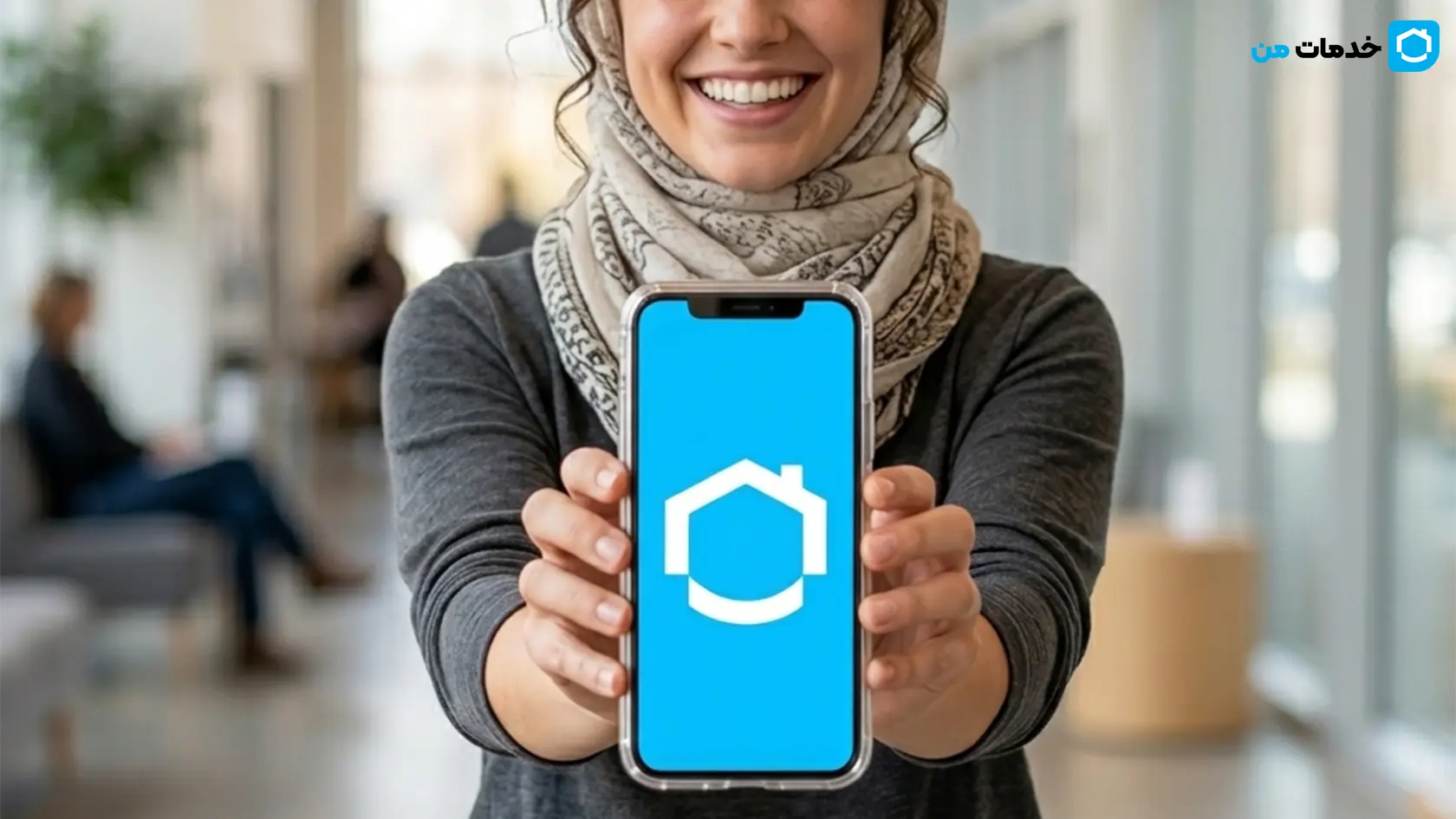 روند ثبت سفارش نظافت منزل در خدمات من