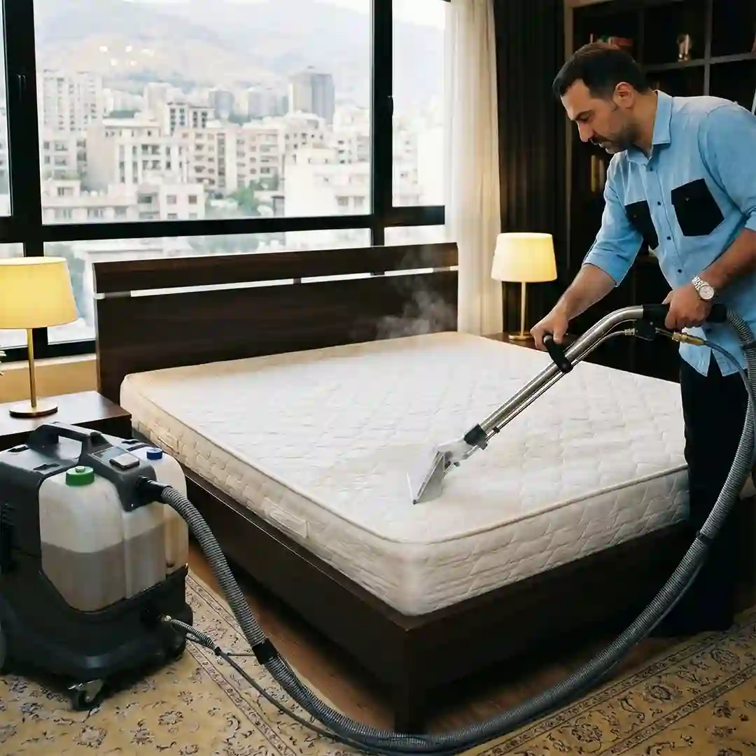 خدمات شستشوی تشک
