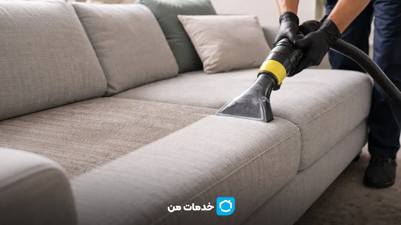 خدمات مبل شویی در منزل تهران | خدمات من