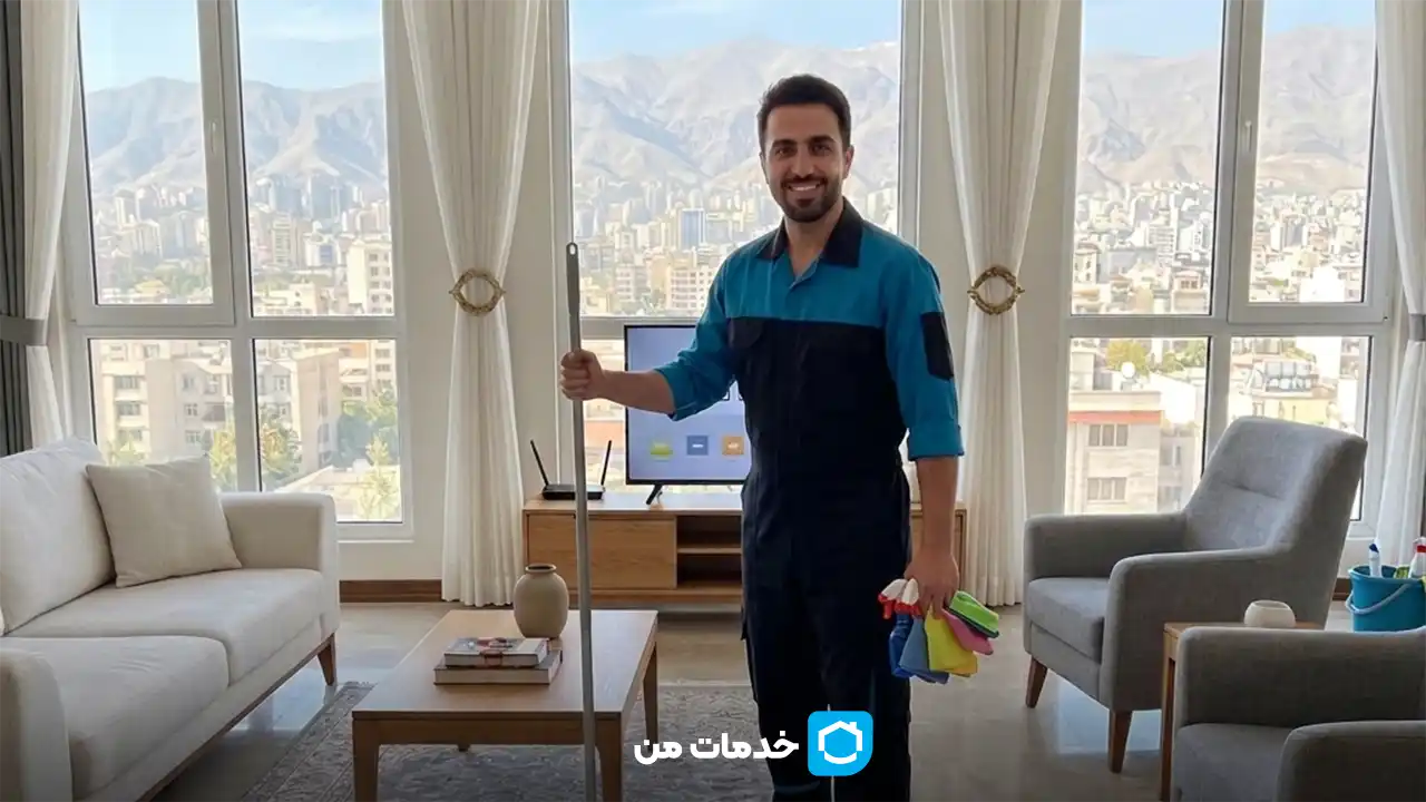 خدمات نظافتی تهران | خدمات من