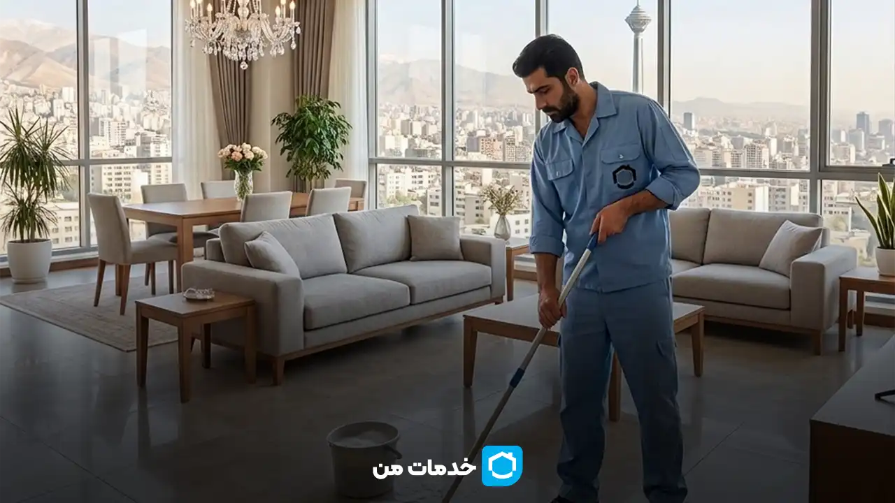 نظافت منزل سیدخندان | خدمات من