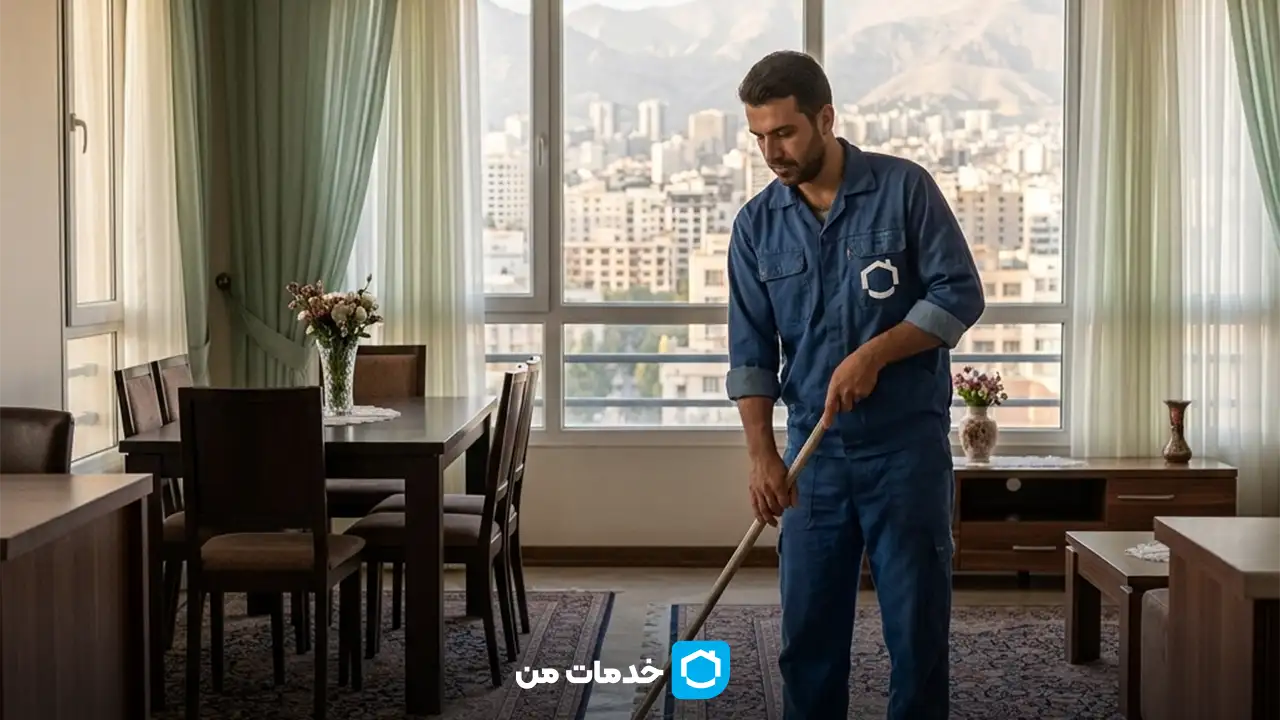 نظافت در محل
