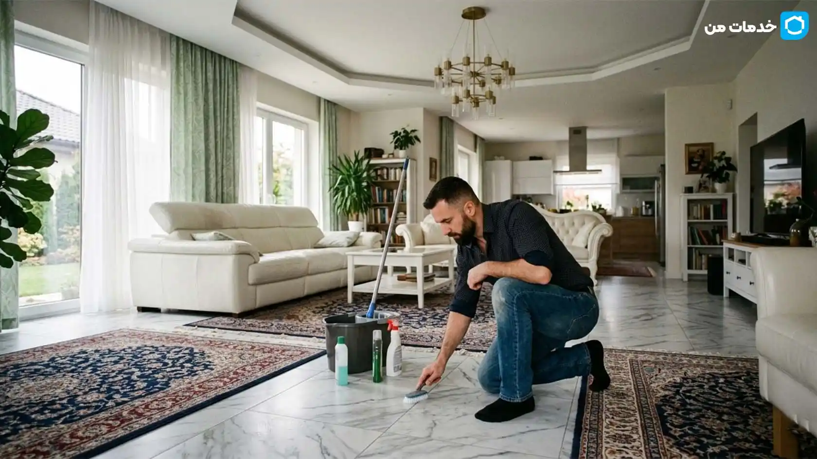 ۵ روش برای تمیز کردن اصولی کاشی و سرامیک